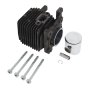 Cylinder with piston Ø 34 mm for Stihl FS 38 2-MIX, FS 55 2-MIX Brushcutter - OEM No. 4140 020 1206
