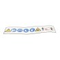 Warning Pictogram for Stihl RG-KM KombiTool - OEM No. 4180 967 7200