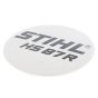 Model plate for Stihl HS82, HS87 Hedge Trimmers - 4237 967 1509