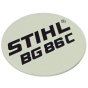 Model Plate for Stihl BG86C BG86CE Blowers - 4241 967 1505