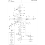 Carburetor for Husqvarna 439