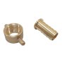 7/8 BSP Female Brass Cap to 3/4 Hose Tail