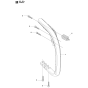 Handle Assembly for Husqvarna 450