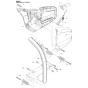 Handle & Controls for Husqvarna 460