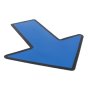 Blue Arrow Decal for Genie Access Platform (Width 180mm x Height  228mm)