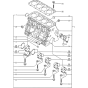 Cylinder Block for Yanmar 4TNE84T