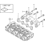 Exhaust Manifold for Yanmar 4TNE84T