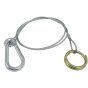 900mm Trailer Breakaway Cable with Carbine Hook - 500 129