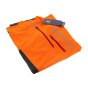 Large Husqvarna Technical Short Sleeve Work T-Shirt - Quick Dry, Zipper Front