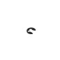 Circlip 1,9 for Hatz 1B20, 1B30 Engines - OEM No. 50434800