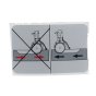 Label for Husqvarna K760 K3000 K4000 Disc Cutters - 522 03 81-01