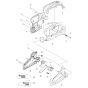 Housing for Husqvarna 522iHD60