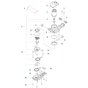 Gears for Husqvarna 522iHD75