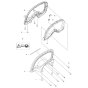 Handle for Husqvarna 522iHDR60