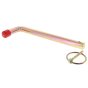 Heel Pin / Fork Pin 150mm x 15mm with Lynch Pin