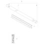 Shaft for Husqvarna 535iRX