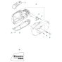 Housing for Husqvarna 536LiR