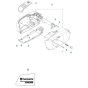 Housing for Husqvarna 536LiRX