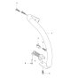 Handle Assembly for Husqvarna 540XP