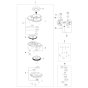 Transmission for Husqvarna 541EA