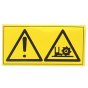 Logo For Blade Guard fits Husqvarna FS305, FS400 Floor Saw - 543 04 58-82