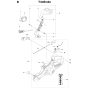 Husqvarna 545 Chainsaw Assembly