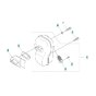 Muffler Assembly for Husqvarna 545F