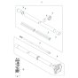 Shaft Assembly for Husqvarna 545F