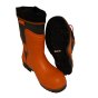 UK 8 Husqvarna Functional 24 Rubber Chainsaw Boots - Steel Toecap, Wear Resistant Sole