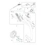 Heated Handle for Husqvarna 550XPG