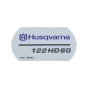 Decal Starter for Husqvarna 122HD60 Hedgetrimmers - 576 12 08-02