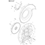 Fan Assembly for Husqvarna 580BTS
