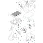 Air Filter Assembly for Husqvarna