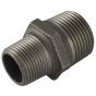 Malleable Iron Reducing Hex Nipple 1.1/2" x 1" M/M BSP