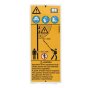 Decal for Husqvarna 325HE4, 525HF3S Hedgetrimmer - OEM No. 585 94 40-01