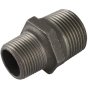 Malleable Iron Reducing Hex Nipple 1.1/2" x 1" M/M BSP