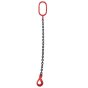 1 metre 10mm 1-Leg Chain Sling with Clevis Sling Hook Self Locking Type