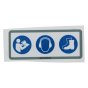 Label Safety for Husqvarna BG 244, BG 245, BG 375 Edger Trowel - 594 65 96-01