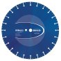 Mexco 350mm Vacuum Brazed Blade Multi-Use X90 Grade 20.00mm Diamond Blade Bore