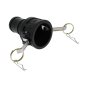 2" Type C Camlock Coupling x Hose Tail - Polypropylene