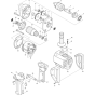 Makita 6013B Drill Assembly