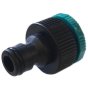Plastic Hose Tap Connector - 3/4" to 1/2" Male 'Hozelock' Fitting