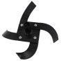 Complete Hoe Set (Inside Left) for Stihl HB455.2, HB455.2R Tillers - OEM No. 6241 710 0200