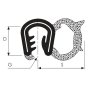 21mm Rubber Door/Window Seal