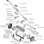 Husqvarna 64 Lawn Mower Assembly