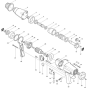 Makita 6906 Impact Wrench Assembly