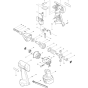 Makita 6908D Main Assembly