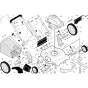 Parts for Husqvarna 7021 KP