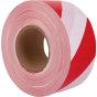 70mm - Barrier Tapes No.7405 Red & White Stripped Tape 500 Metre Roll