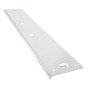 Galvanised Steel Oblong Number Plate Holder for Ifor Williams GH105 Trailers